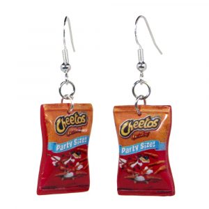Cheetos Party Size Earrings
