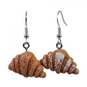 Sugared Croissant Earrings