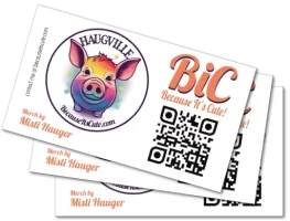 BiC Business Card Spread - Haugville